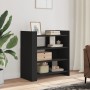 Engineered wood black sideboard 73.5x35x75 cm by , Sideboards - Ref: Foro24-848389, Price: 67,22 €, Discount: %