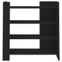 Engineered wood black sideboard 73.5x35x75 cm by , Sideboards - Ref: Foro24-848389, Price: 67,22 €, Discount: %