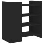 Aparador de madera de ingeniería negro 73,5x35x75 cm de , Aparadores - Ref: Foro24-848389, Precio: 67,22 €, Descuento: %