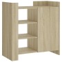 Aparador de madera de ingeniería roble Sonoma 73,5x35x75 cm de , Aparadores - Ref: Foro24-848404, Precio: 77,48 €, Descuento: %