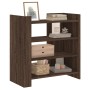 Aparador de madera de ingeniería marrón roble 73,5x35x75 cm de , Aparadores - Ref: Foro24-848394, Precio: 76,96 €, Descuento: %