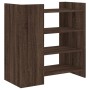 Aparador de madera de ingeniería marrón roble 73,5x35x75 cm de , Aparadores - Ref: Foro24-848394, Precio: 76,96 €, Descuento: %