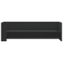 Engineered wood black wall shelf 100x35x30.5 cm by , Shelves and shelves - Ref: Foro24-848459, Price: 43,81 €, Discount: %