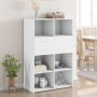 White engineered wood sideboard 80x42.5x124 cm by , Sideboards - Ref: Foro24-3281385, Price: 159,25 €, Discount: %