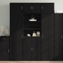 Aparador alto madera de ingeniería negro 70x42,5x185 cm de , Aparadores - Ref: Foro24-3281372, Precio: 174,99 €, Descuento: %