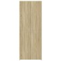 Aparador alto madera de ingeniería roble Sonoma 70x42,5x185 cm de , Aparadores - Ref: Foro24-3281422, Precio: 191,17 €, Descu...