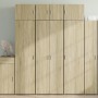 Aparador alto madera de ingeniería roble Sonoma 70x42,5x185 cm de , Aparadores - Ref: Foro24-3281429, Precio: 201,49 €, Descu...