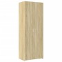 Aparador alto madera de ingeniería roble Sonoma 70x42,5x185 cm de , Aparadores - Ref: Foro24-3281429, Precio: 201,49 €, Descu...