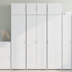 Hoher Schrank aus weißem Ingenieurholz 70x42,5x185 cm von , Sideboards - Ref: Foro24-3281420, Preis: 177,01 €, Rabatt: %