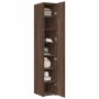 Aparador de madera de ingeniería marrón roble 30x42,5x185 cm de , Aparadores - Ref: Foro24-3281398, Precio: 138,65 €, Descuen...