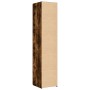 Aparador de madera de ingeniería roble ahumado 40x42,5x185 cm de , Aparadores - Ref: Foro24-3281403, Precio: 136,92 €, Descue...