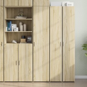 Aparador de madera de ingeniería roble Sonoma 40x42,5x185 cm de , Aparadores - Ref: Foro24-3281401, Precio: 136,39 €, Descuen...