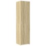 Aparador de madera de ingeniería roble Sonoma 45x42,5x185 cm de , Aparadores - Ref: Foro24-3281408, Precio: 150,40 €, Descuen...