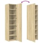 Aparador de madera de ingeniería roble Sonoma 45x42,5x185 cm de , Aparadores - Ref: Foro24-3281408, Precio: 150,40 €, Descuen...