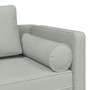 Daybed sofa with light gray velvet cushions by , Daybeds - Ref: Foro24-4007571, Price: 129,16 €, Discount: %