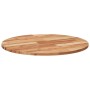 Solid acacia wood round table top Ø70x2 cm by , Table tops - Ref: Foro24-4008697, Price: 56,27 €, Discount: %