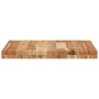 Solid acacia wood square table top 50x50x4 cm by , Table tops - Ref: Foro24-4008725, Price: 53,24 €, Discount: %