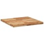 Tablero de mesa cuadrado madera maciza acacia 70x70x4 cm de , Tableros para mesas - Ref: Foro24-4008727, Precio: 88,99 €, Des...