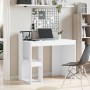 Office desk made of white engineered wood, measuring 103.5x56.5x94 cm. by , Desks - Ref: Foro24-847975, Price: 95,99 €, Disco...