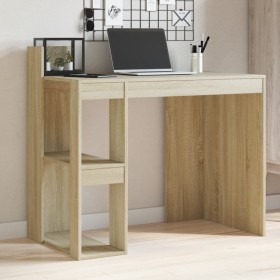 Engineered wood desk in Sonoma oak, 103.5x56.5x94 cm. by , Desks - Ref: Foro24-847977, Price: 92,83 €, Discount: %