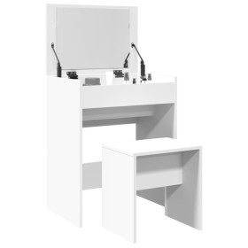 Dresser with white stool 60x40x113.5 cm by , Bedroom Dressers - Ref: Foro24-848213, Price: 103,14 €, Discount: %