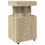 Engineered wood bar cart in Sonoma oak, 50x41x89 cm by , Sideboards - Ref: Foro24-848264, Price: 103,14 €, Discount: %