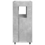 Engineered wood bar cart in gray concrete, 60x39.5x89 cm by , Sideboards - Ref: Foro24-848272, Price: 115,19 €, Discount: %