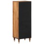 Aparador alto madera maciza de mango 40x33x110 cm de , Almacenamiento para CD y DVD - Ref: Foro24-358313, Precio: 154,43 €, D...