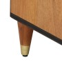 Solid mango wood auxiliary cabinet 40x33x75 cm by , CD and DVD storage - Ref: Foro24-358307, Price: 127,98 €, Discount: %