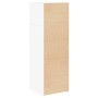 Aparador alto madera de ingeniería blanco 40x42,5x124 cm de , Aparadores - Ref: Foro24-846159, Precio: 88,96 €, Descuento: %