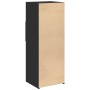 Aparador alto madera de ingeniería negro 45x42,5x124 cm de , Aparadores - Ref: Foro24-846167, Precio: 93,74 €, Descuento: %