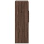 Aparador alto madera de ingeniería marrón roble 40x42,5x124 cm de , Aparadores - Ref: Foro24-846165, Precio: 98,99 €, Descuen...