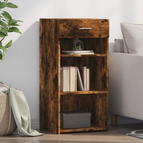 Schrank aus geräucherter Eichen-Ingenieurholz 45x42,5x93 cm. von , Sideboards - Ref: Foro24-846324, Preis: 81,99 €, Rabatt: %