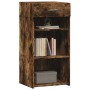 Aparador madera de ingeniería roble ahumado 45x42,5x93 cm de , Aparadores - Ref: Foro24-846324, Precio: 82,21 €, Descuento: %