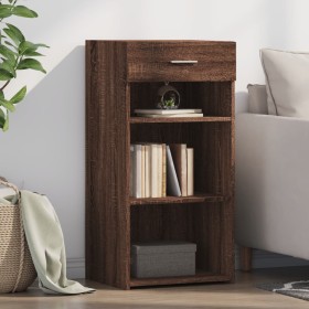 Aparador madera de ingeniería marrón roble 45x42,5x93 cm de , Aparadores - Ref: Foro24-846326, Precio: 84,58 €, Descuento: %