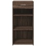 Engineered wood brown oak sideboard 45x42.5x93 cm by , Sideboards - Ref: Foro24-846326, Price: 73,97 €, Discount: %