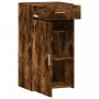 Aparador de madera de ingeniería roble ahumado 50x42,5x93 cm de , Aparadores - Ref: Foro24-846296, Precio: 86,99 €, Descuento: %