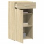 Aparador de madera de ingeniería roble Sonoma 50x42,5x93 cm de , Aparadores - Ref: Foro24-846294, Precio: 86,66 €, Descuento: %