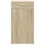 Aparador de madera de ingeniería roble Sonoma 50x42,5x93 cm de , Aparadores - Ref: Foro24-846294, Precio: 86,66 €, Descuento: %