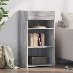 Engineered wood sideboard in Sonoma grey, 50x42.5x93 cm by , Sideboards - Ref: Foro24-846332, Price: 91,99 €, Discount: %