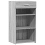 Aparador de madera de ingeniería gris Sonoma 50x42,5x93 cm de , Aparadores - Ref: Foro24-846332, Precio: 91,99 €, Descuento: %