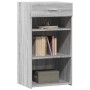 Aparador de madera de ingeniería gris Sonoma 50x42,5x93 cm de , Aparadores - Ref: Foro24-846332, Precio: 91,99 €, Descuento: %