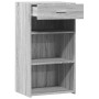 Aparador de madera de ingeniería gris Sonoma 50x42,5x93 cm de , Aparadores - Ref: Foro24-846332, Precio: 80,54 €, Descuento: %