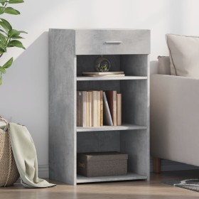 Engineered wood sideboard in concrete grey, 50x42.5x93 cm by , Sideboards - Ref: Foro24-846330, Price: 89,72 €, Discount: %