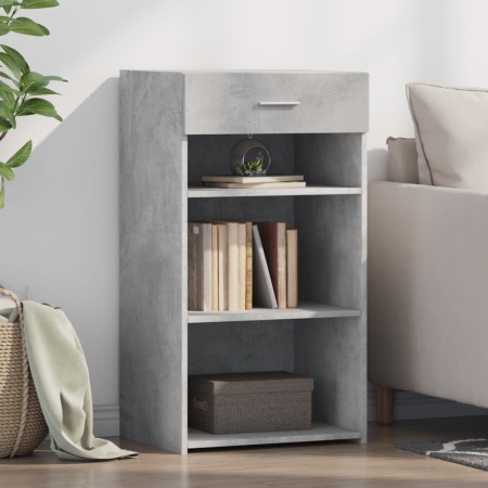 Engineered wood sideboard in concrete grey, 50x42.5x93 cm by , Sideboards - Ref: Foro24-846330, Price: 78,35 €, Discount: %