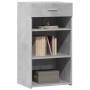 Aparador de madera de ingeniería gris hormigón 50x42,5x93 cm de , Aparadores - Ref: Foro24-846330, Precio: 78,35 €, Descuento: %