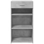 Aparador de madera de ingeniería gris hormigón 50x42,5x93 cm de , Aparadores - Ref: Foro24-846330, Precio: 78,35 €, Descuento: %