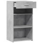 Aparador de madera de ingeniería gris hormigón 50x42,5x93 cm de , Aparadores - Ref: Foro24-846330, Precio: 78,35 €, Descuento: %