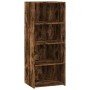 Tall smoked oak engineered wood sideboard 50x41x124 cm by , Sideboards - Ref: Foro24-846401, Price: 79,69 €, Discount: %