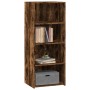 Tall smoked oak engineered wood sideboard 50x41x124 cm by , Sideboards - Ref: Foro24-846401, Price: 79,69 €, Discount: %